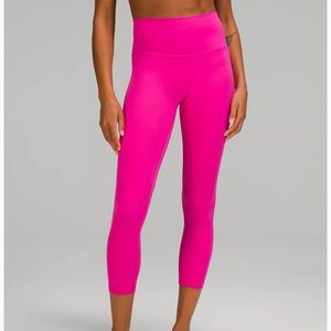 Sonic Pink Lululemon Align High-Rise Pant 25”